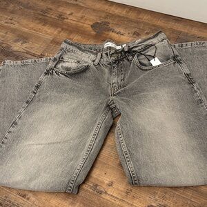 Women's Relaxed Fit Gray Jeans